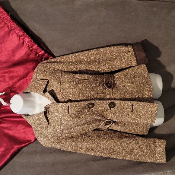 Liz Claiborne Jackets & Blazers - Liz Claiborne Brown Coat Size 12